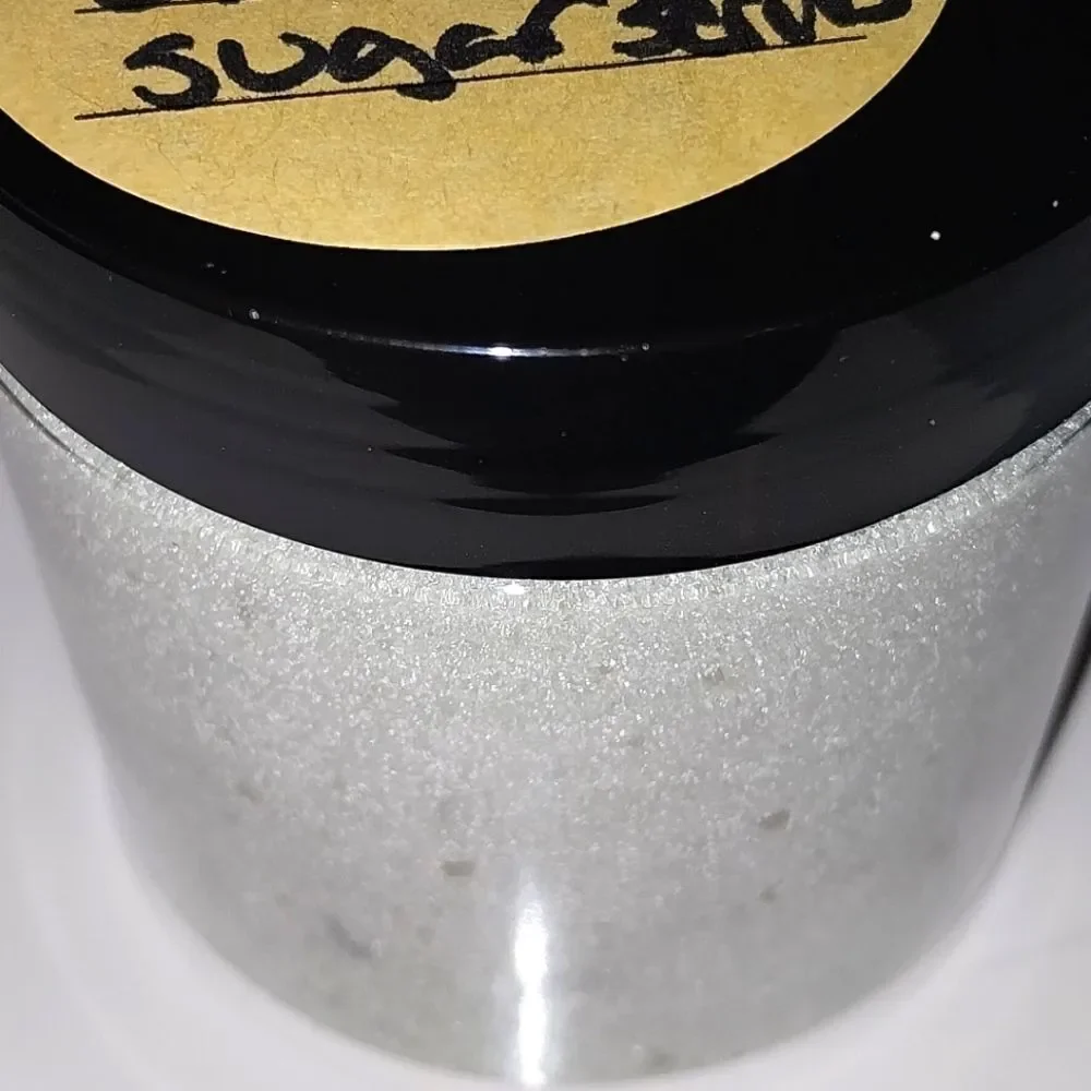 Hand crafted natural Gardenia sugar scrub 6oz